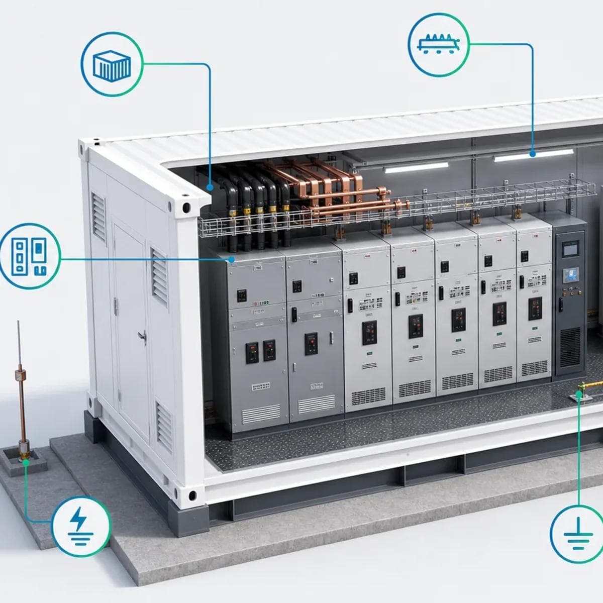 Overseas Power E-House Delivery for Modular Compute Facilities - serviceImage