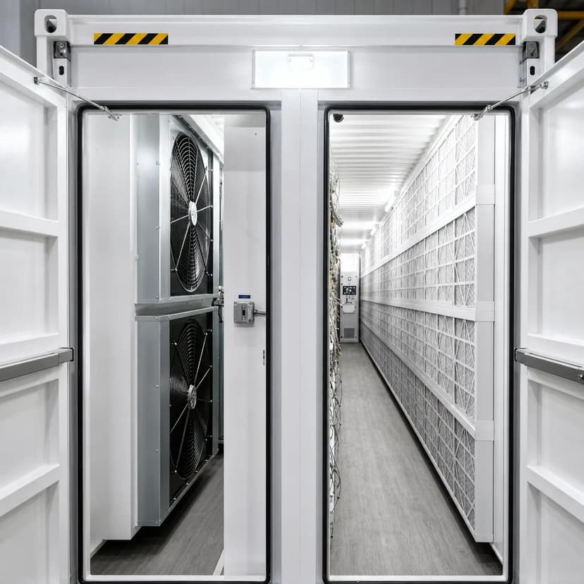 Air-cooled fan banks and airflow management