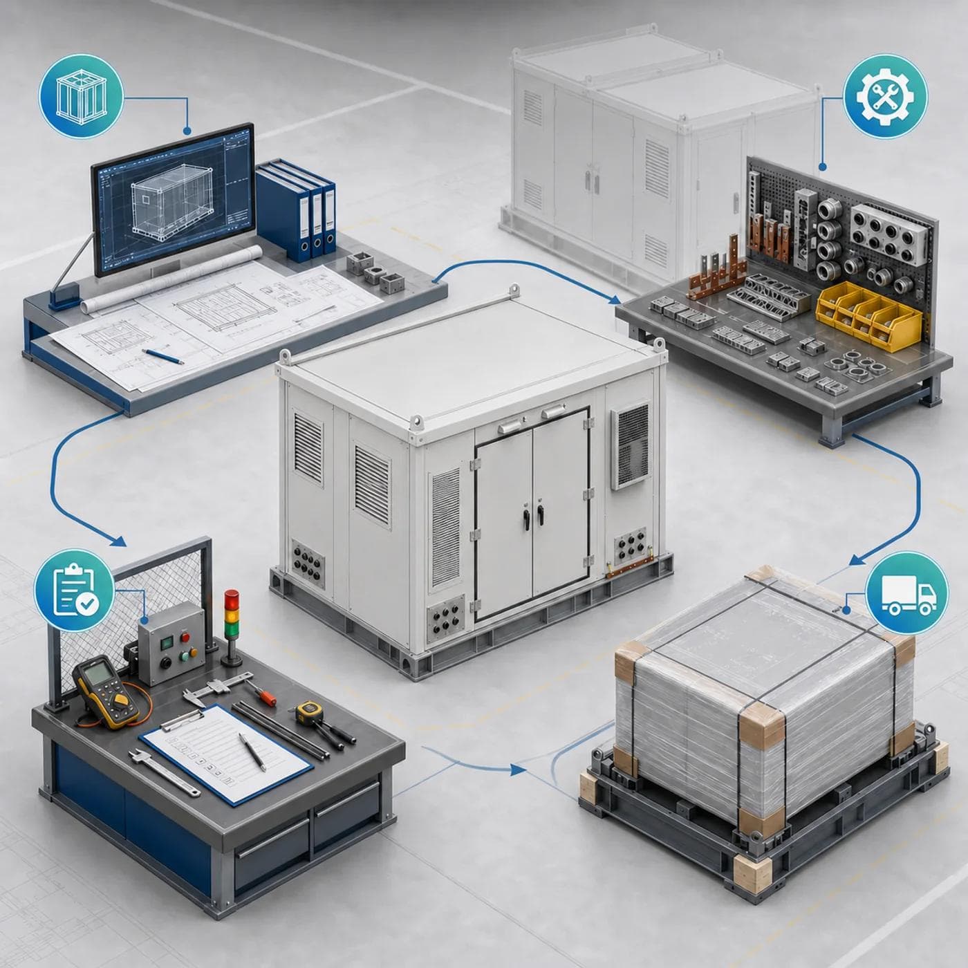 Integrated E-House for a High-Altitude Mining Site - resultsImage