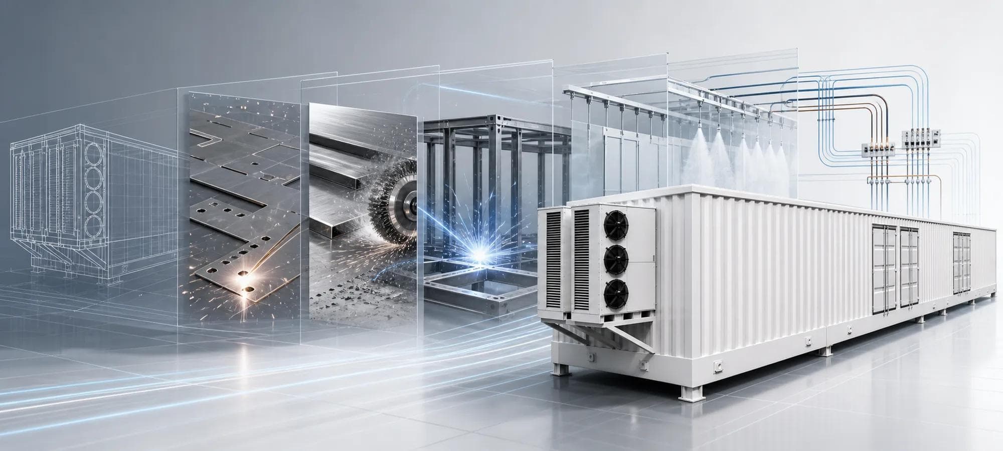 High-Voltage VFD Prefabrication Solution