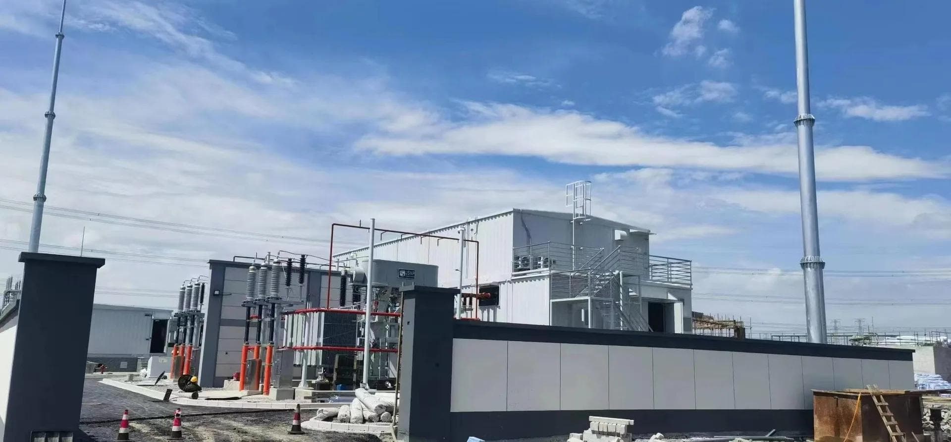 ETENZ Prefabricated Substation Supports ASE Solar Power Project
