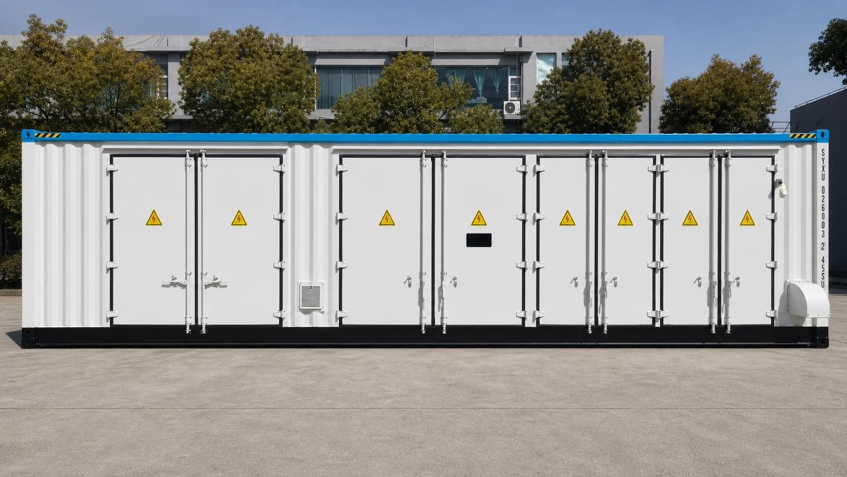 NR Electric Germany Project: Three 40 ft Containerized MV Switchgear and Control Modules