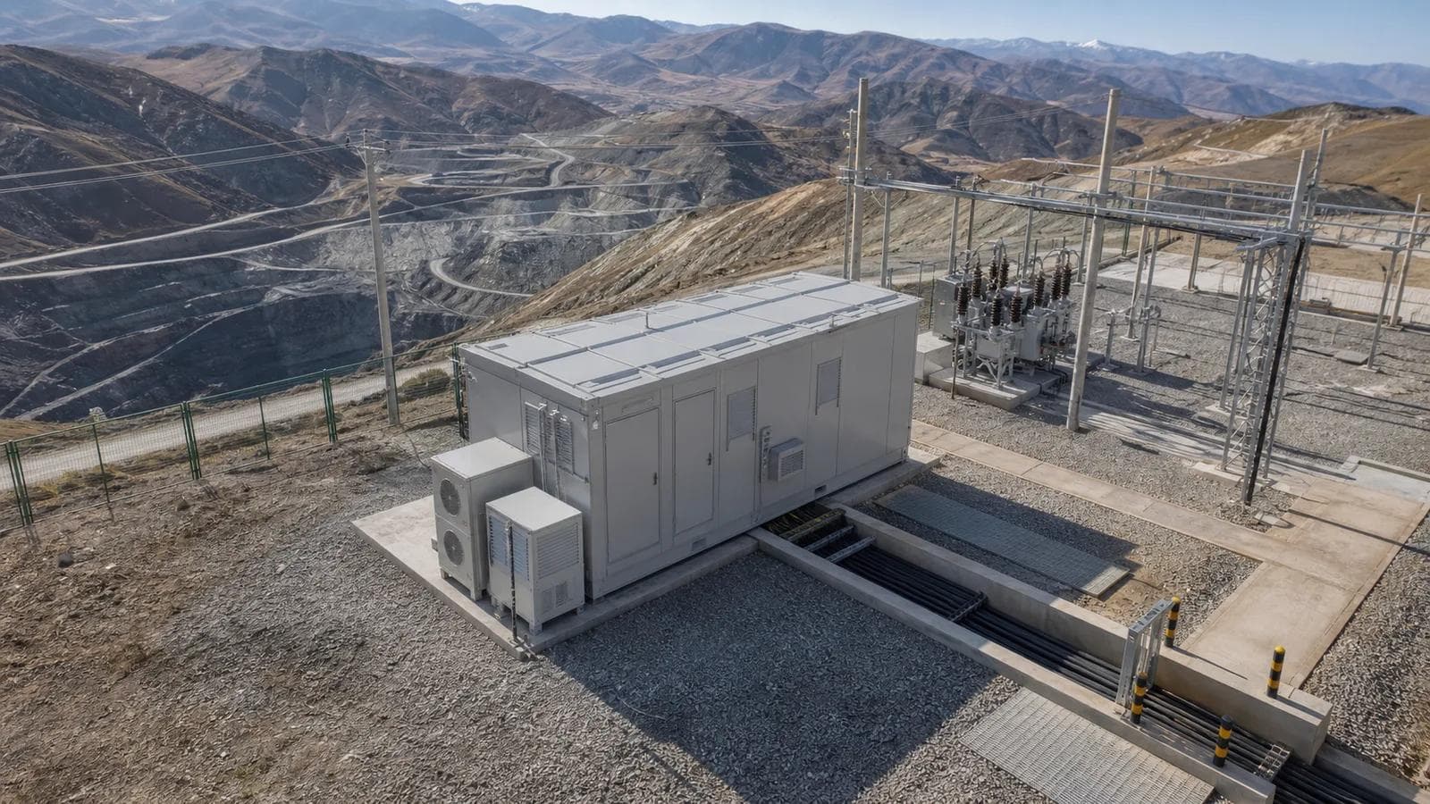 Integrated E-House for a High-Altitude Mining Site