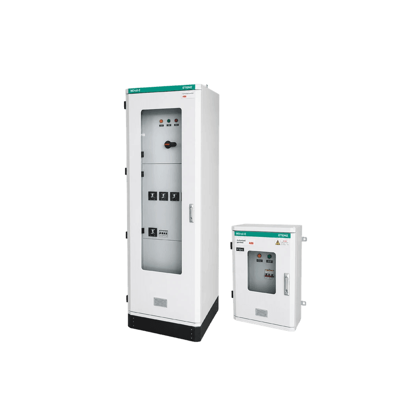 MDrail-E authorized-platform power distribution and control boxes