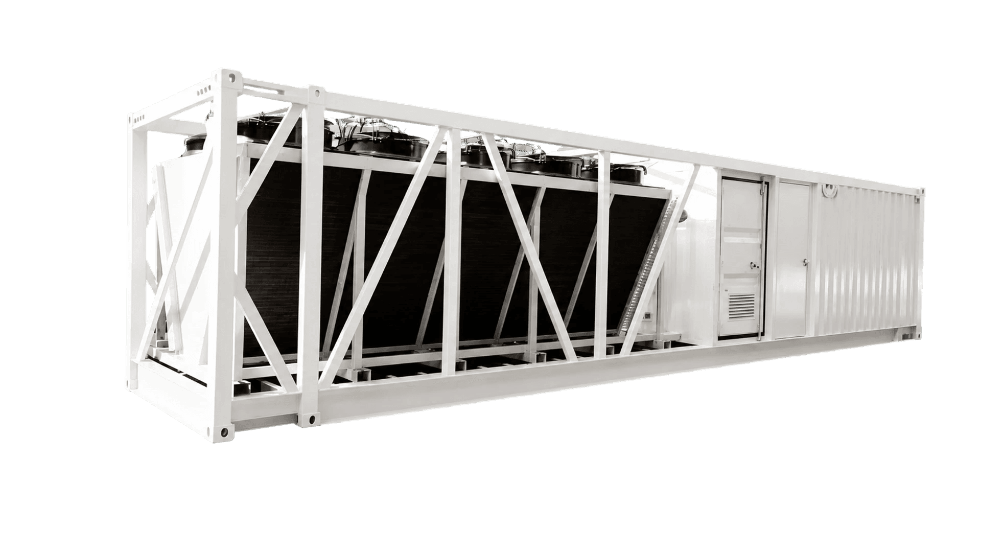 Liquid-Cooled Mining Container