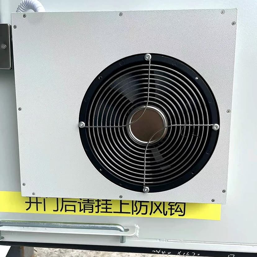 Ventilation fans inside the cabin