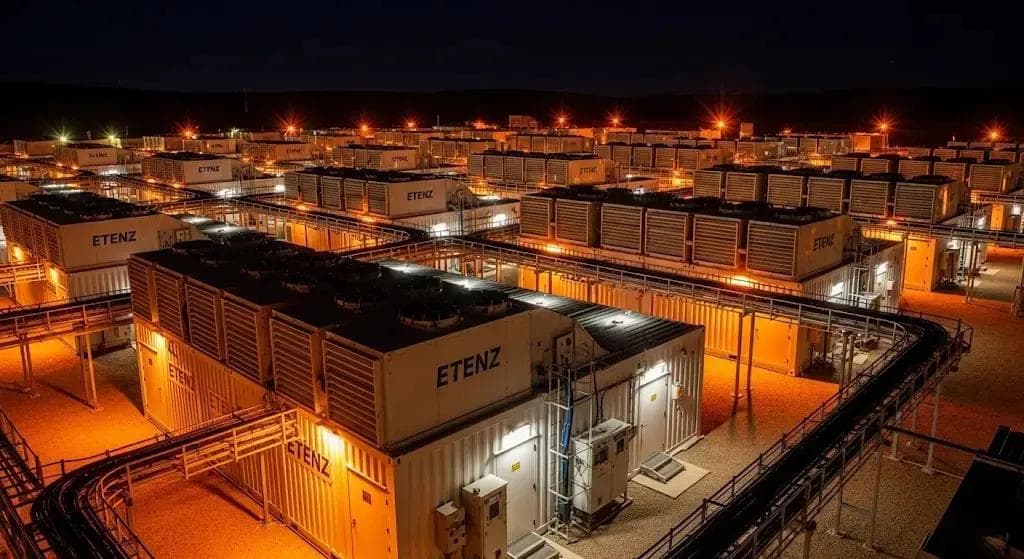 ETENZ Launches Turnkey Mining Container Solution for Crypto Mining