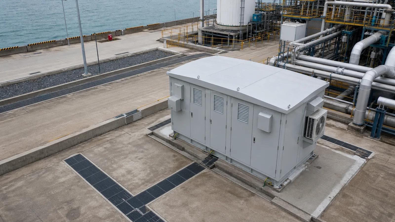 Primary Equipment E-House for a Corrosive Industrial Site