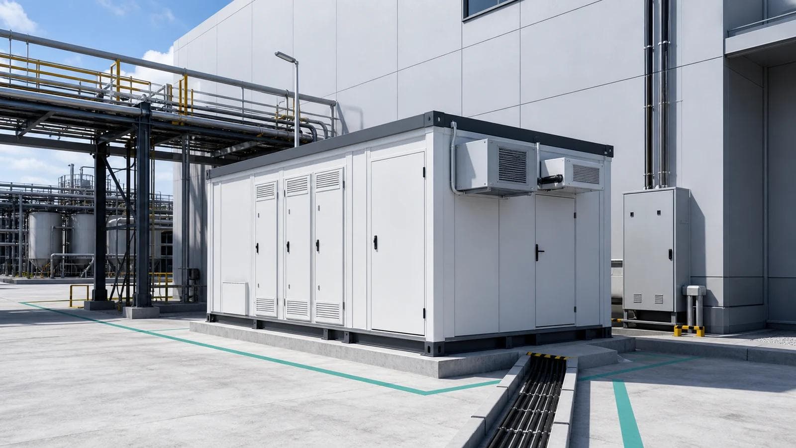 Prefabricated E-House Project Delivery Solution - industrial electrical equipment deployment scenario